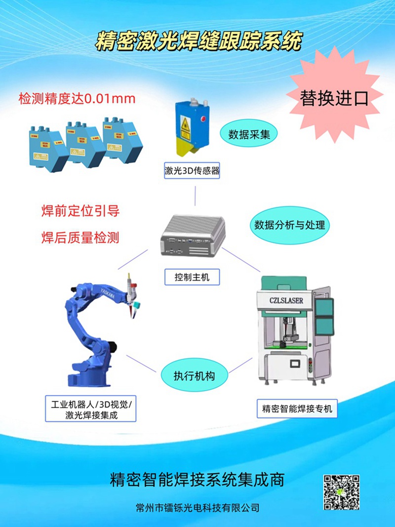 告別焊接偏差！鐳爍激光焊縫跟蹤傳感器，精準(zhǔn)定位高效作業(yè)